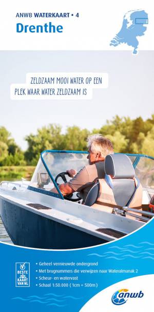 ANWB waterkaart Drenthe