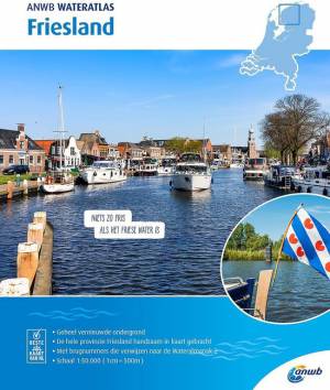 ANWB waterkaart Friesland